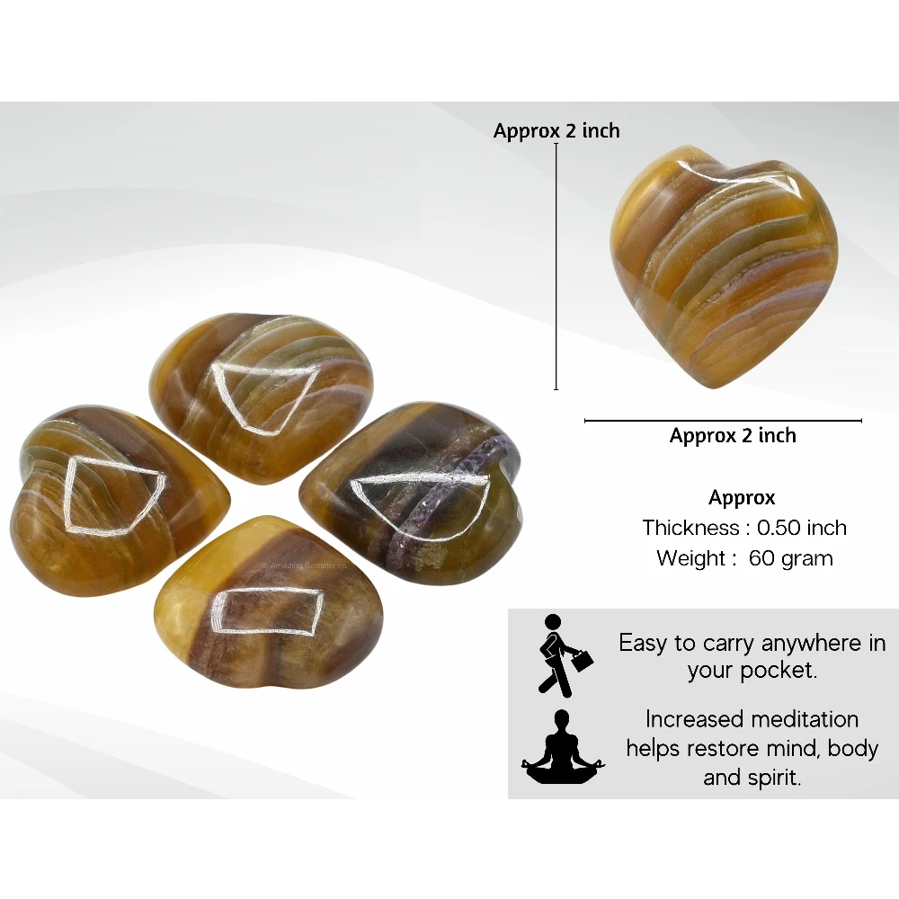 Fluorite Heart