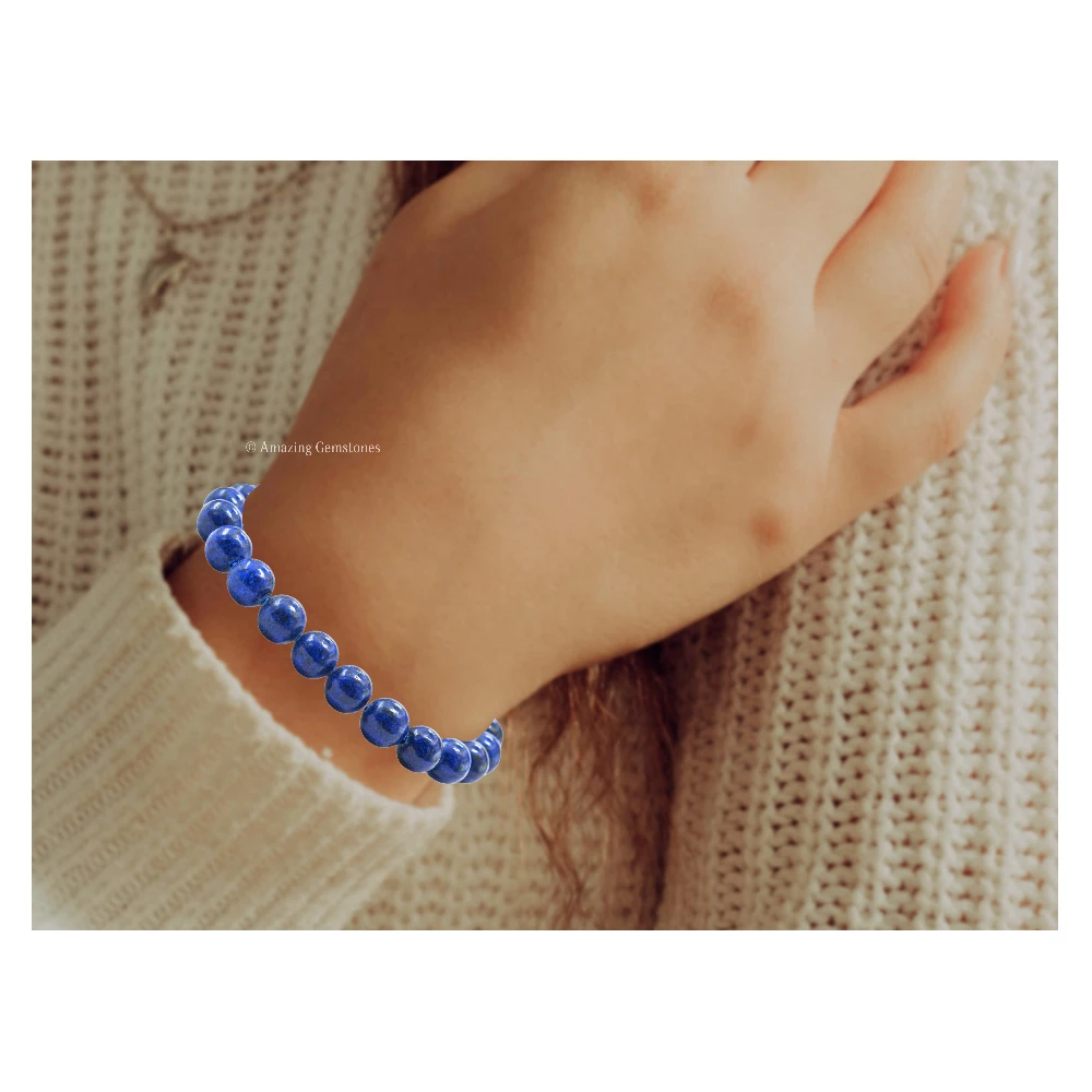 Lapis Lazuli Onyx Bracelet (Adjustable)