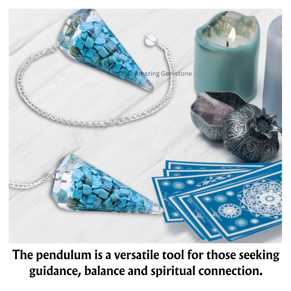 Turquoise Orgone Pendulum