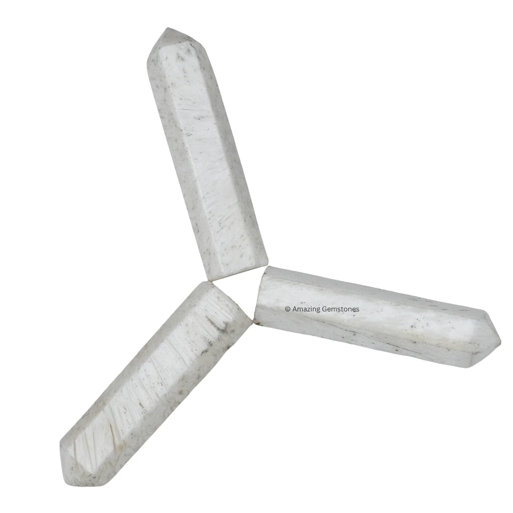 Scolecite Pencil Points (Set of 3)