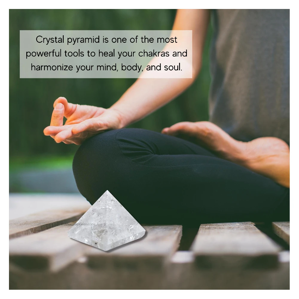 Clear Quartz Pyramid (2 Inch)