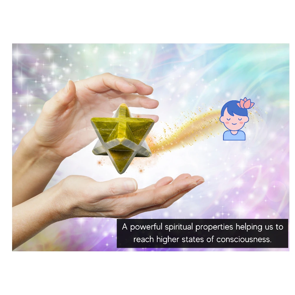 Vesuvianite Merkaba (45-55 mm)