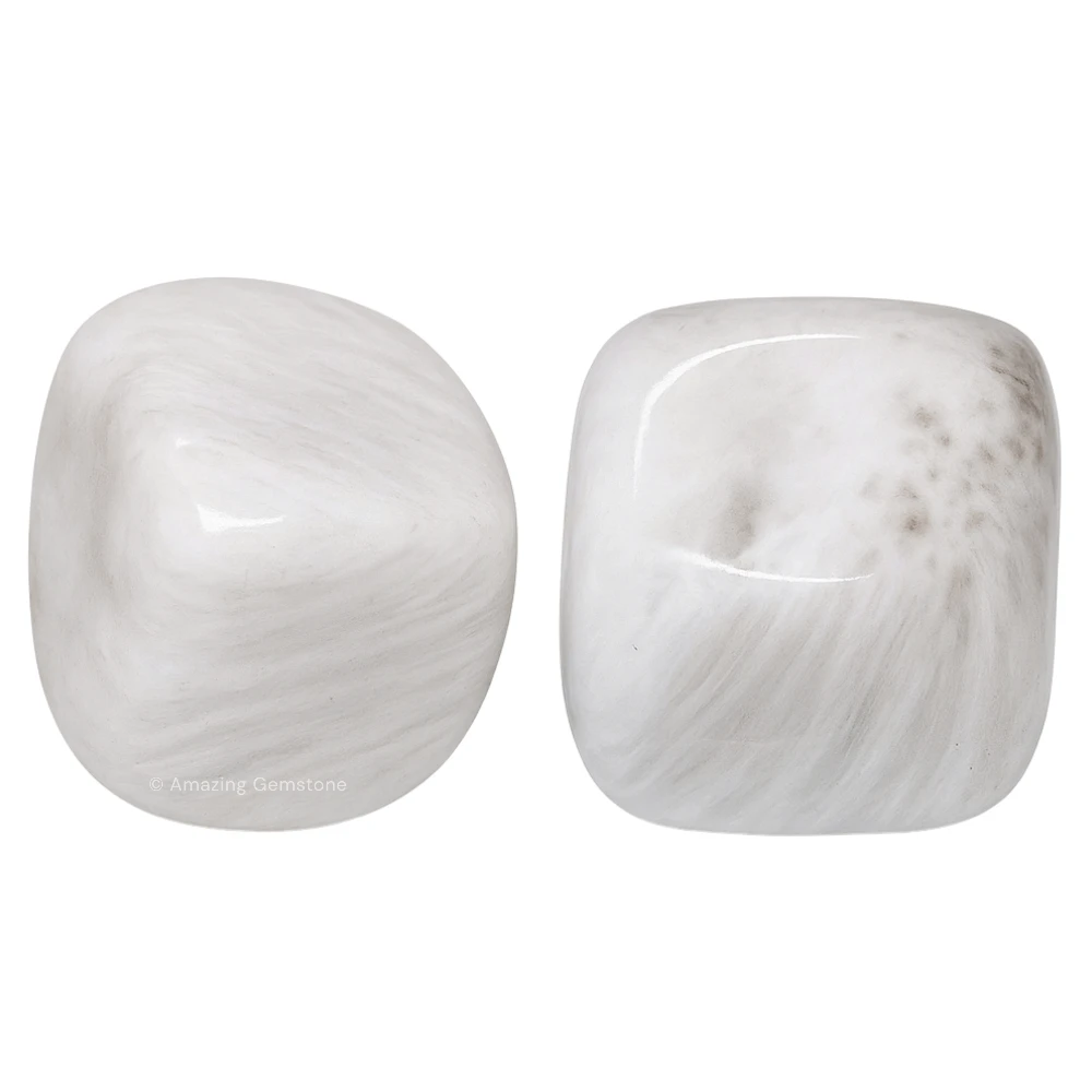 Tumbled Scolecite Crystals Stones (1 oz)