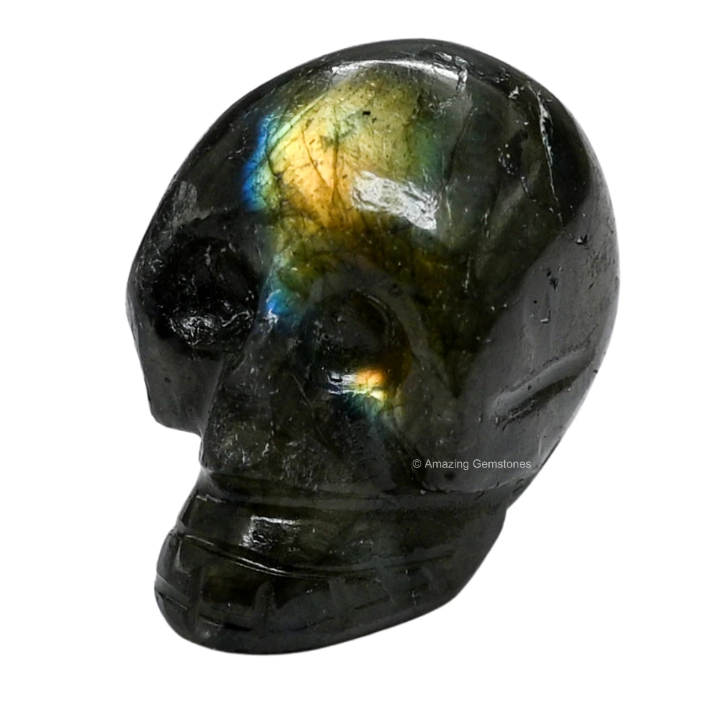 Labradorite Skull