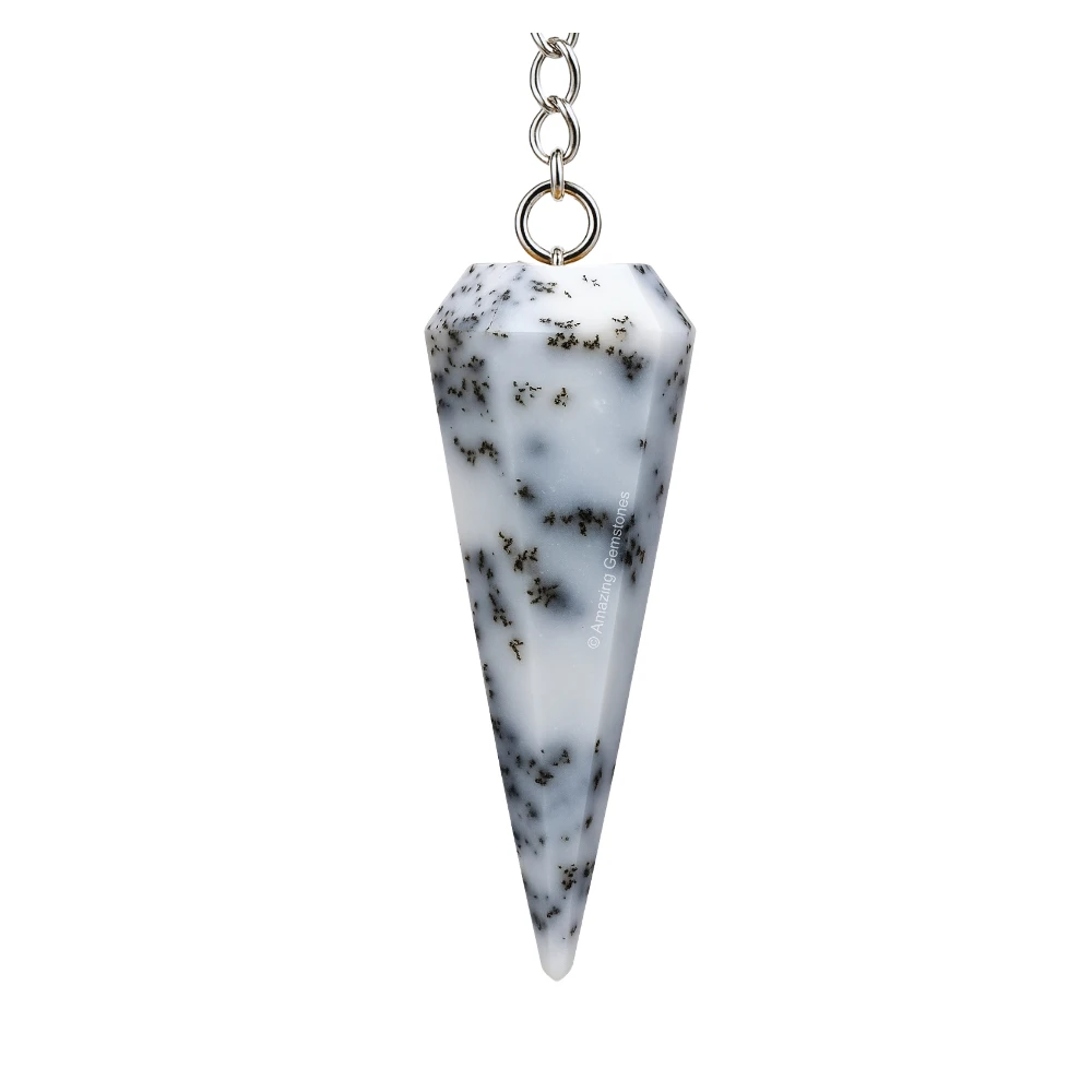 Dendrite Opal Pendulum