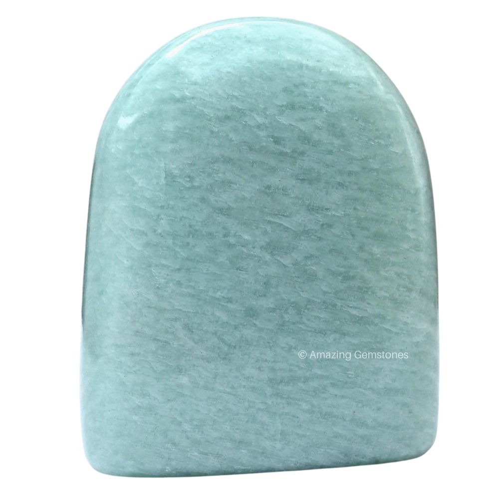 Amazonite Standing Palm Stone (Regular)