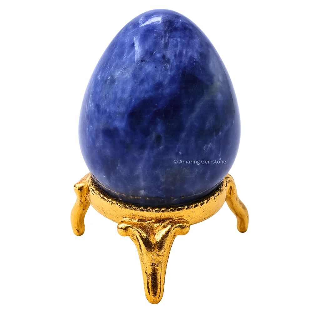 Sodalite Crystal Egg Stone