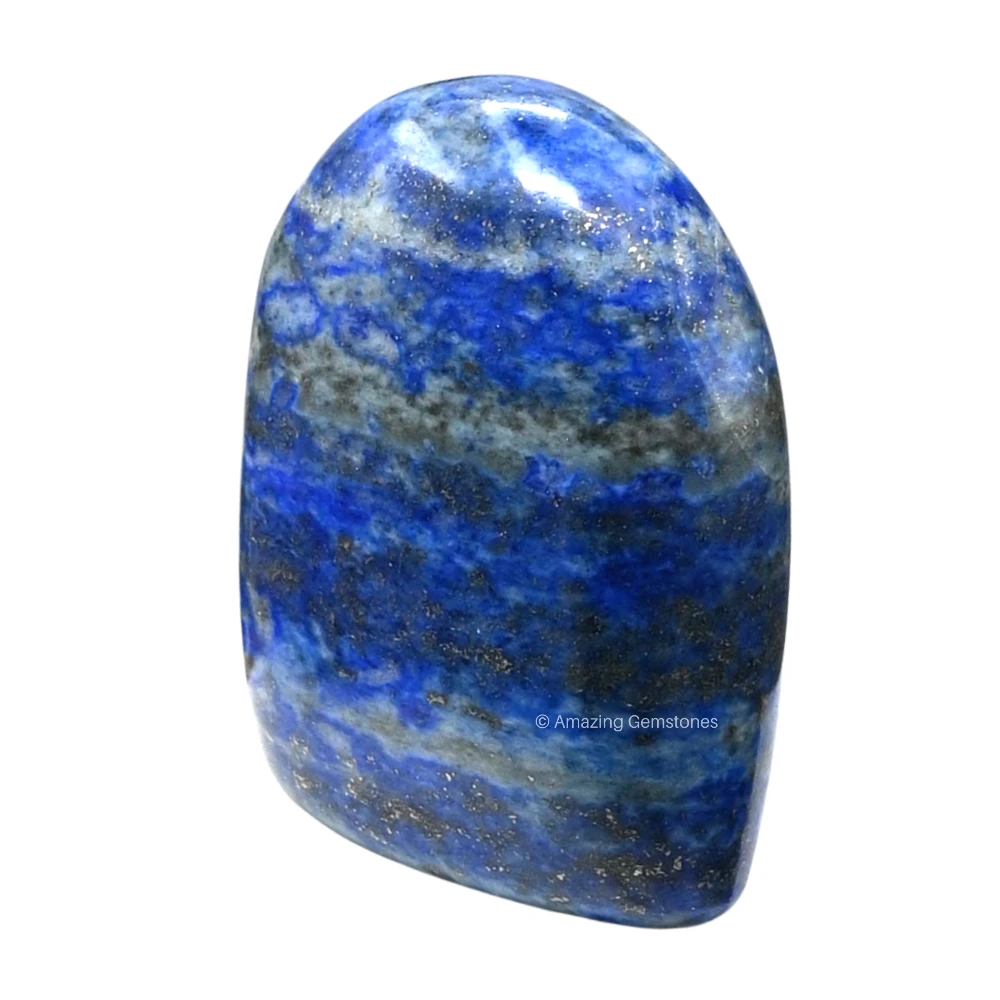 Lapis Lazuli Standing Palm Stone (Large)