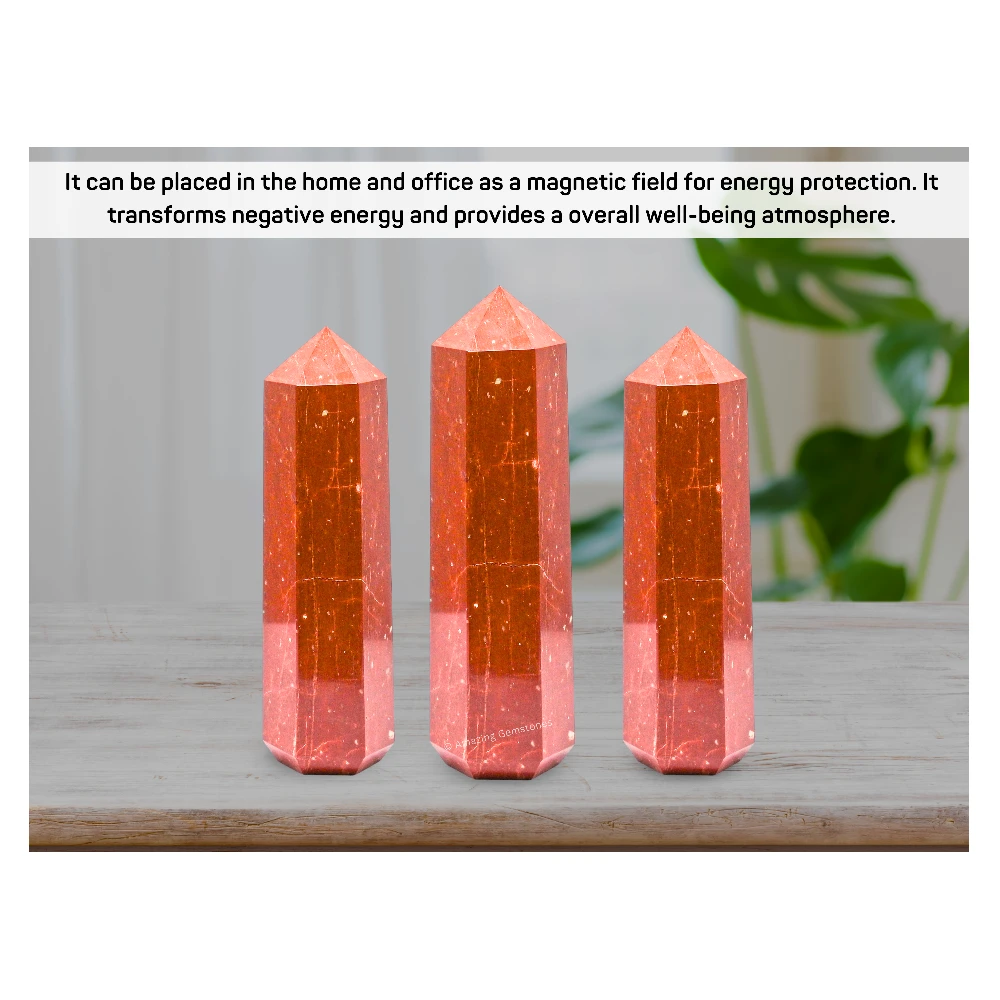 Red Jasper Tower (5.5" to 6" Inch)