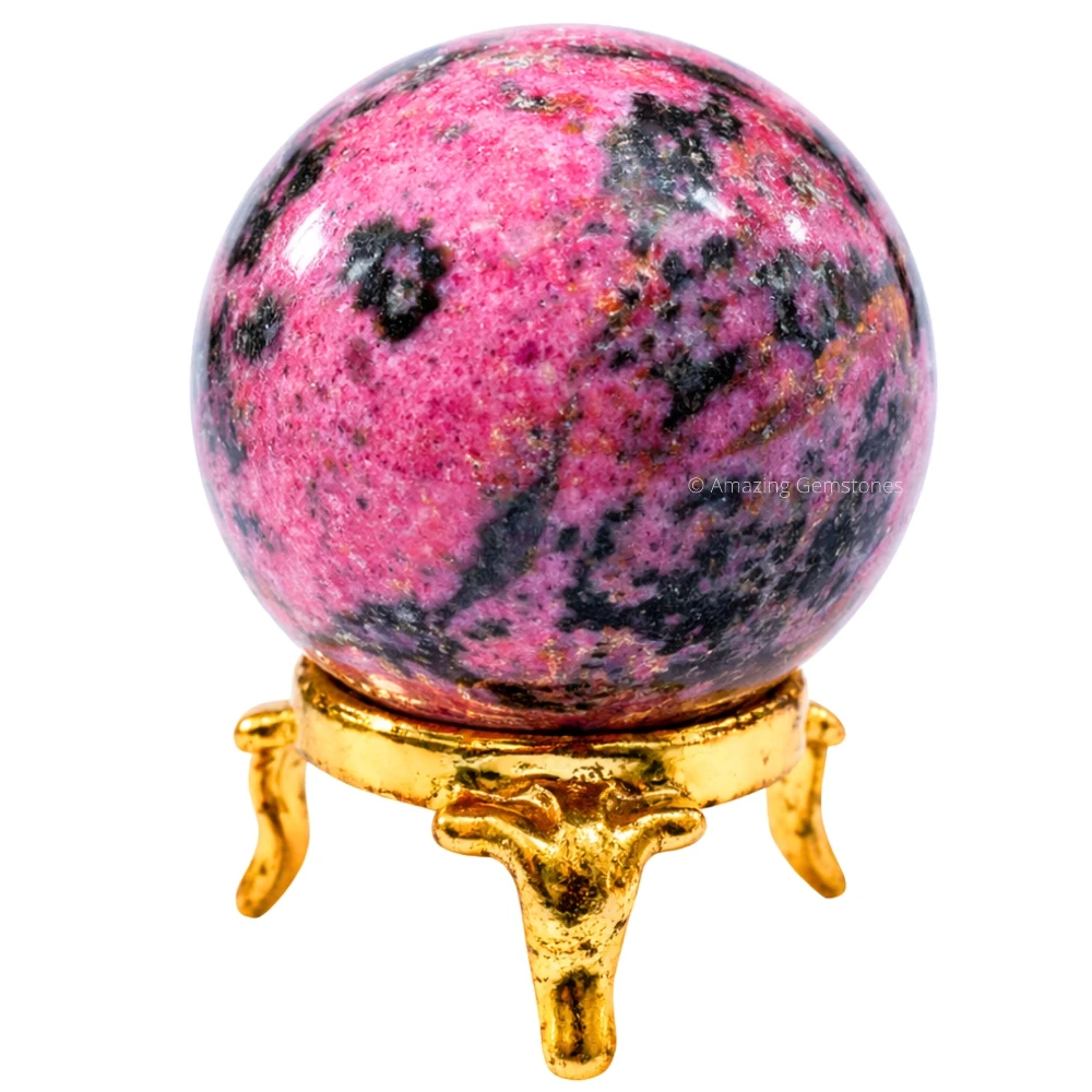 Rhodonite Sphere (2 Inch)