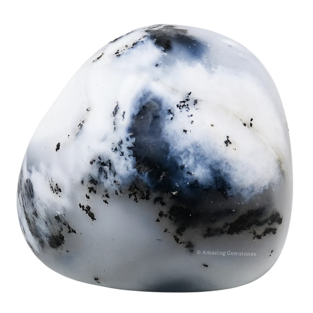 Tumbled Dendrite Opal Stone Crystals (1000+ Carats)