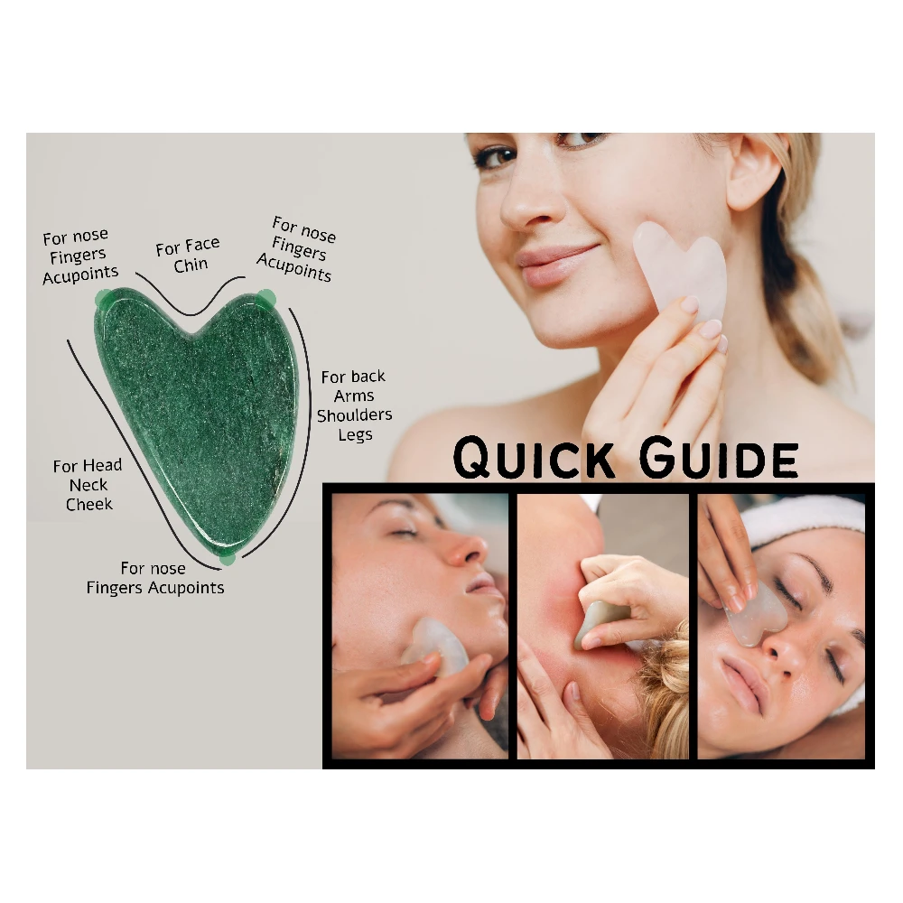 Dark Green Aventurine Gua Sha