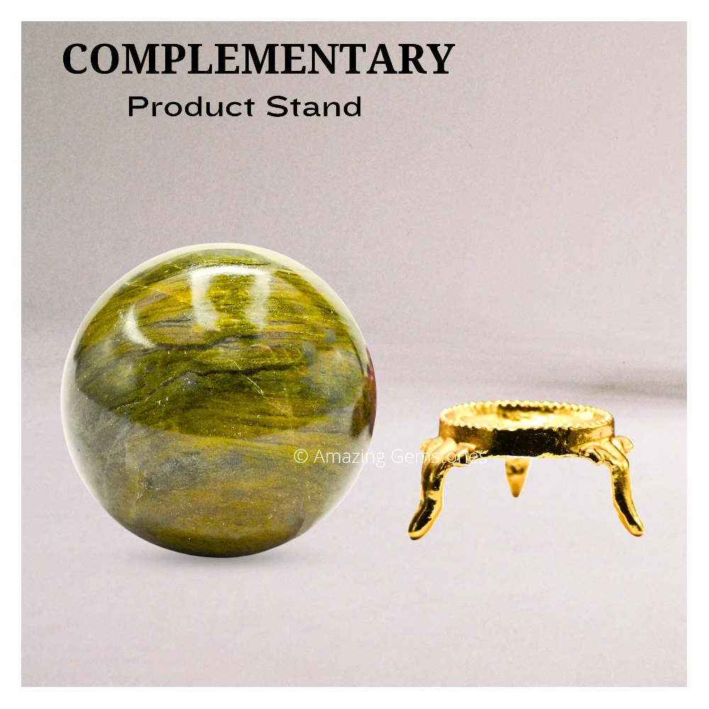 Vesuvianite Sphere (1.5 Inch)
