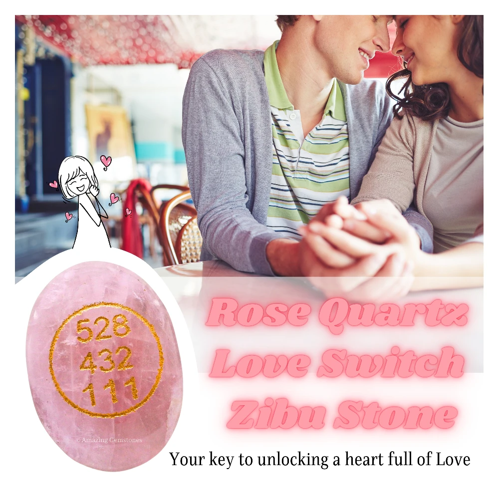 Rose Quartz Zibu Stone (Oval)