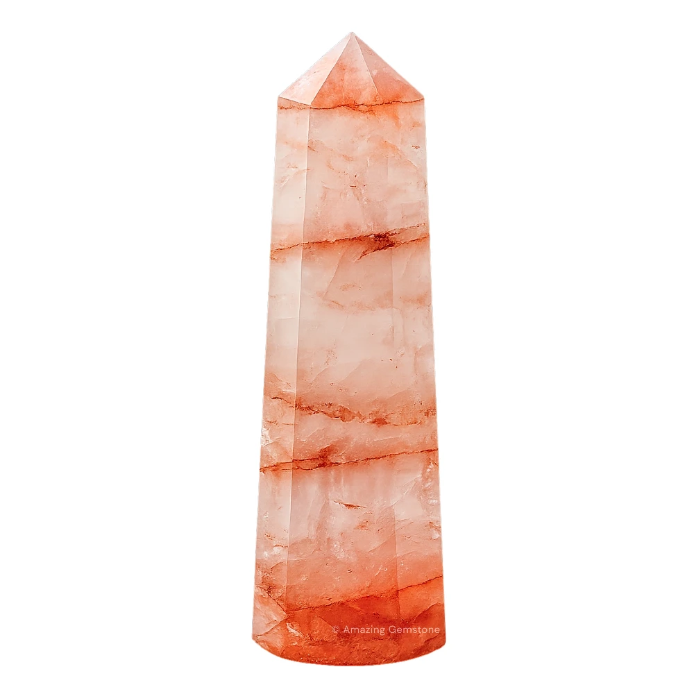 Red Hematoid Quartz Tower (3" to 4" inch)