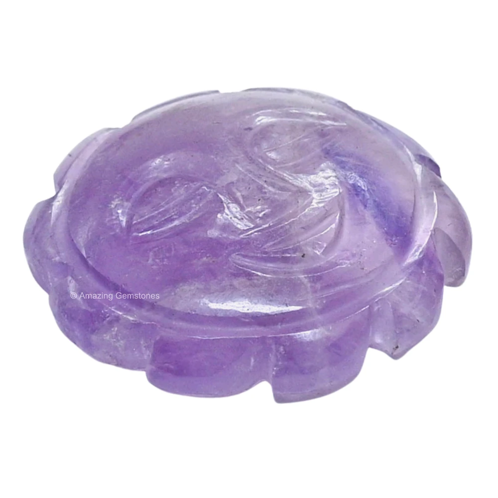 Amethyst Crystal Sun Face