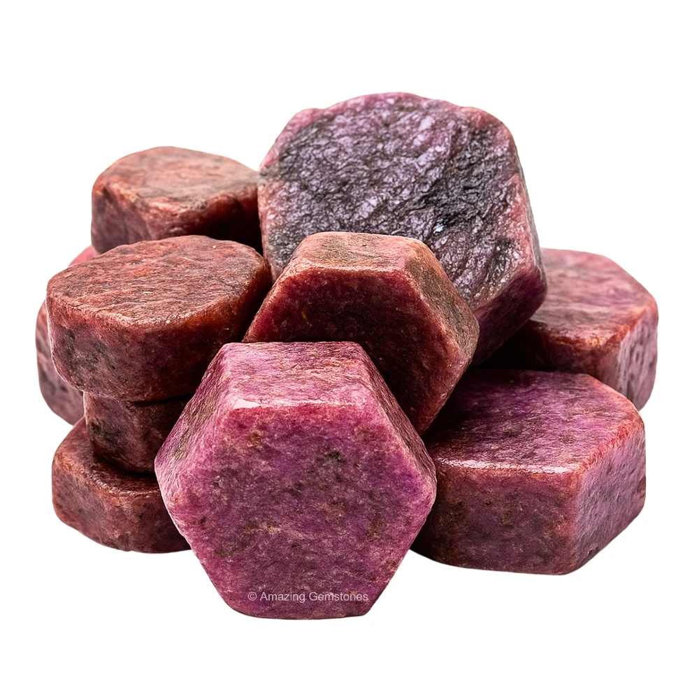 Ruby Raw Crystals (5 Pieces)