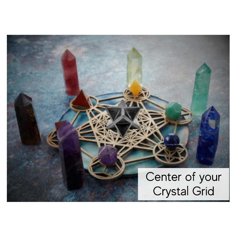 Black Tourmaline Merkaba (45-55mm)