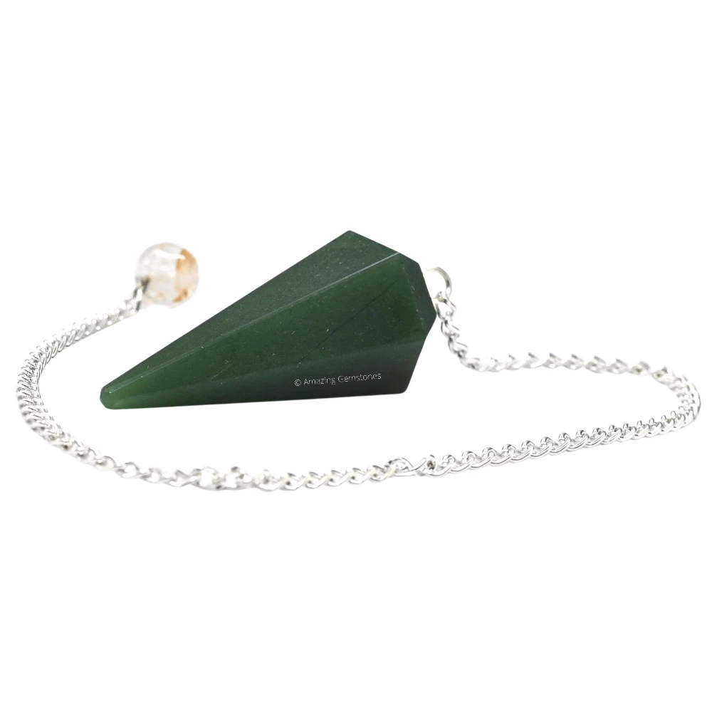 Green Aventurine Pendulum (Dark)
