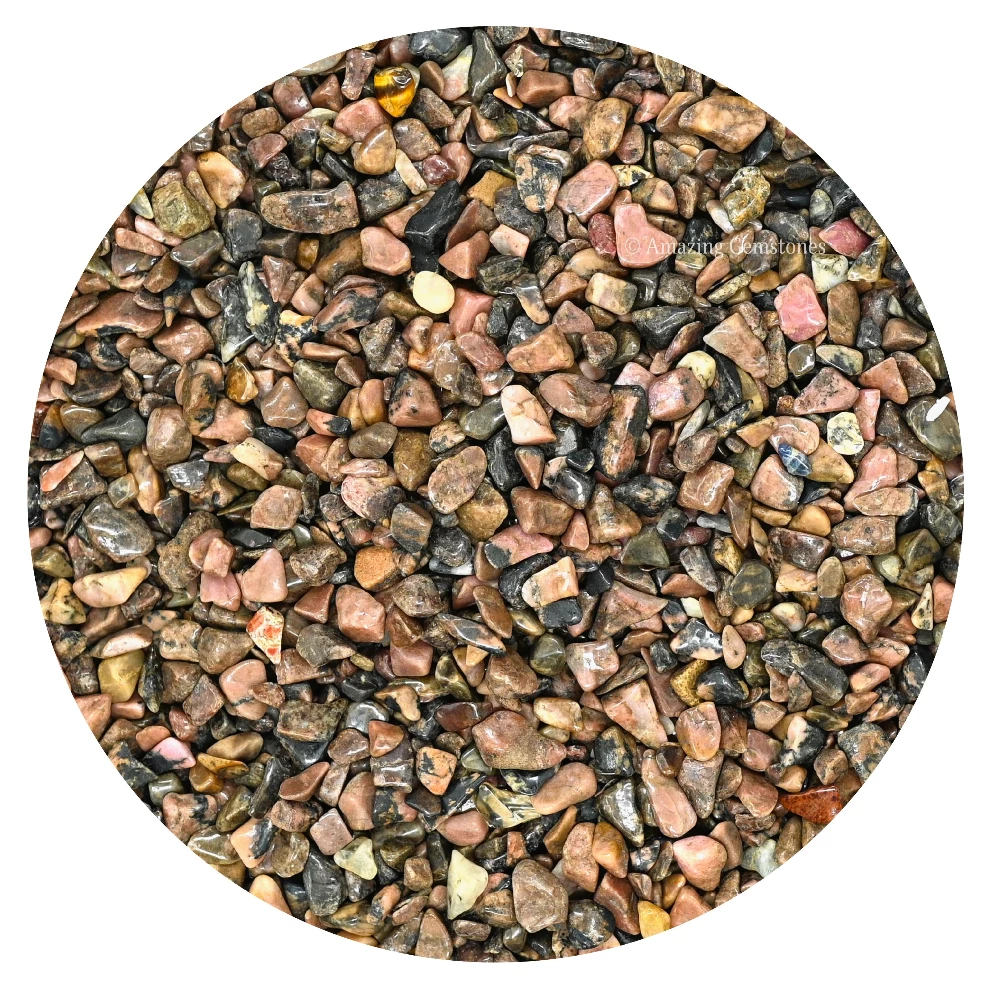 Rhodonite Chips (1LB)