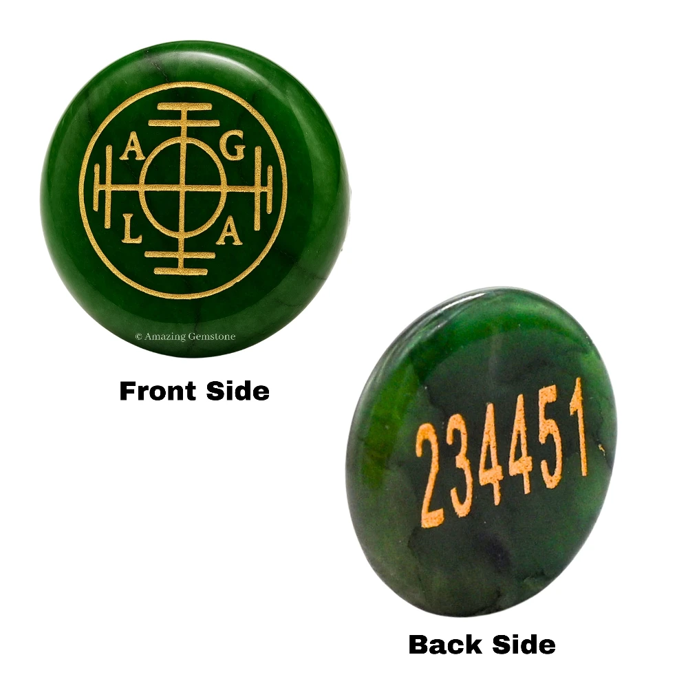 Green Aventurine Zibu Stone- 234451