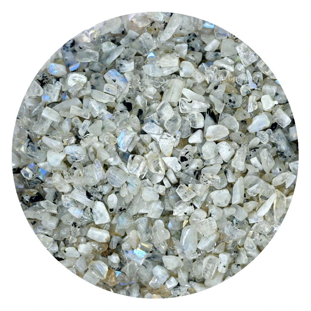 Rainbow Moonstone Chips (1LB)