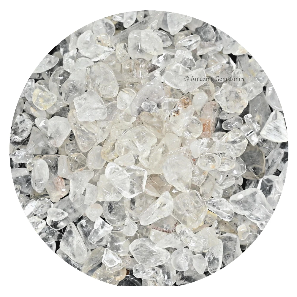 Clear Quartz Chips (1LB) (Regular Grade)