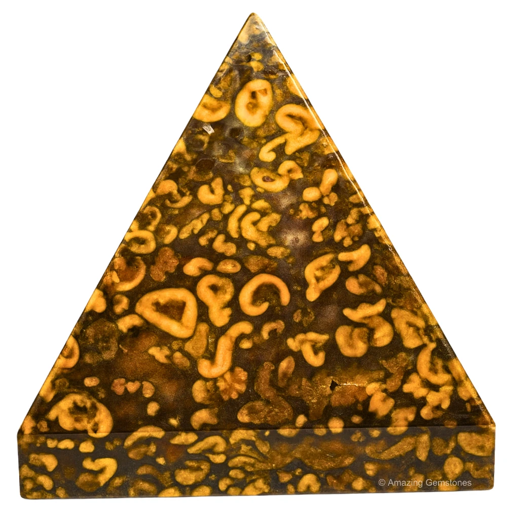 Fruit Jasper Pyramid (2 Inch)