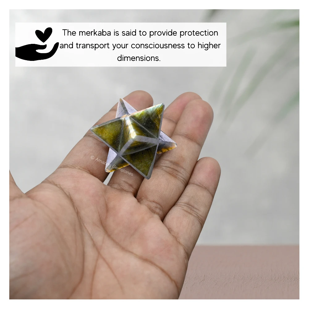 Labradorite Merkaba (20-25 mm)