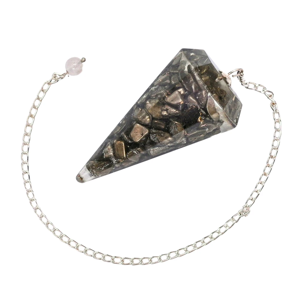 Pyrite Orgone Pendulum