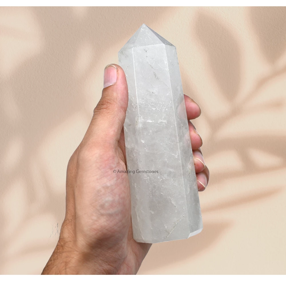 Clear Quartz Tower (5.5" to 6" INCH)