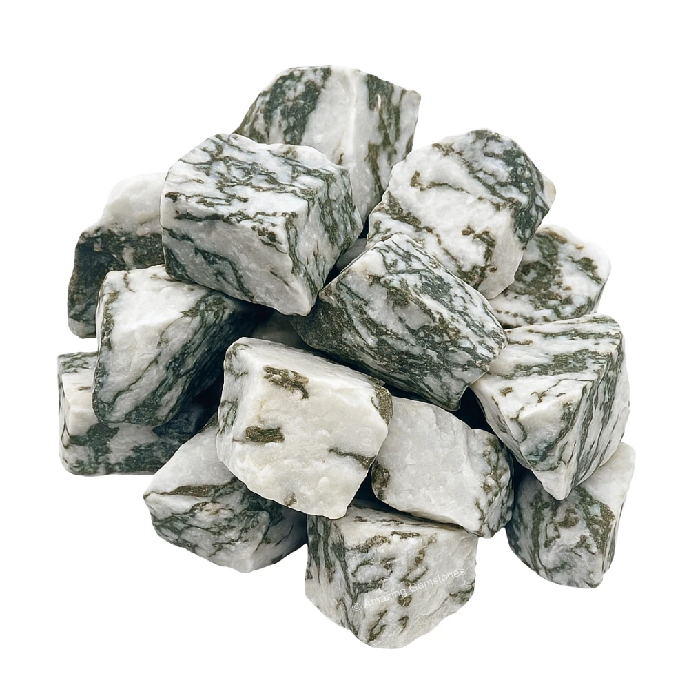 Tree Agate Raw Crystals (5 Pieces)