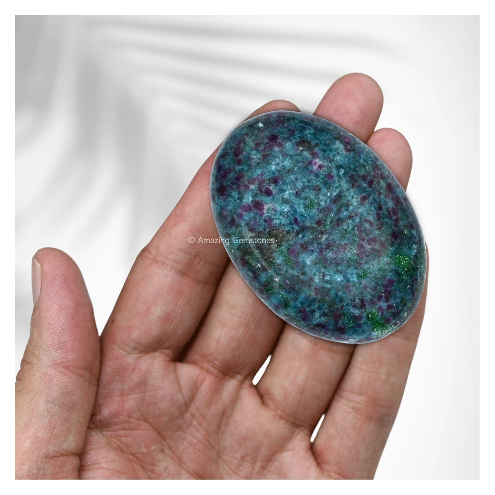 Ruby Kyanite  Palm Stone (Large)