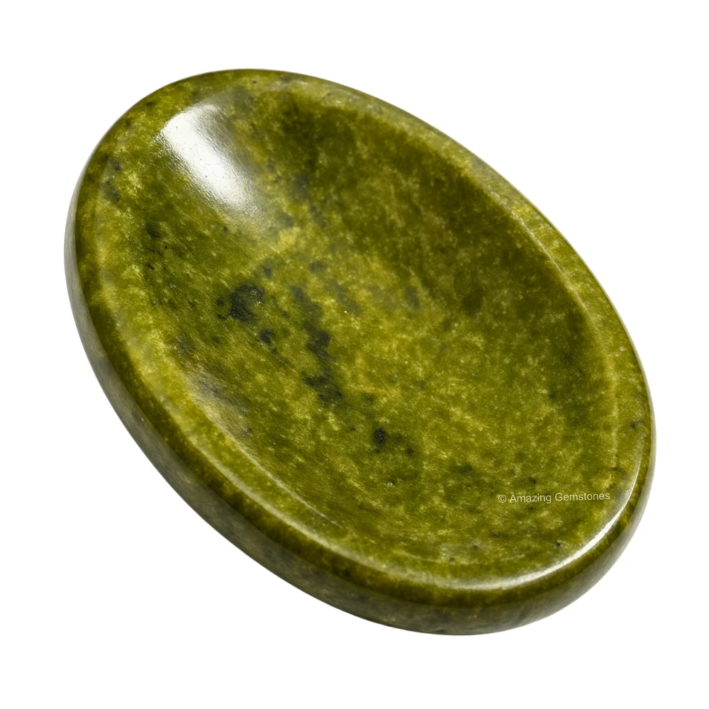 Vesuvianite Worry Stone