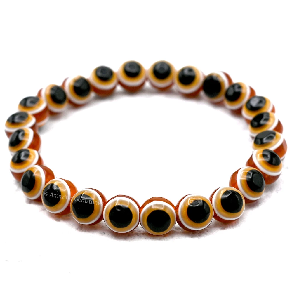 Brown Evil Eye Bracelet