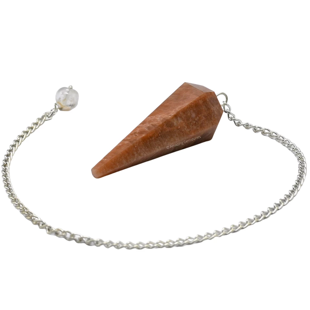Peach Moonstone Pendulum