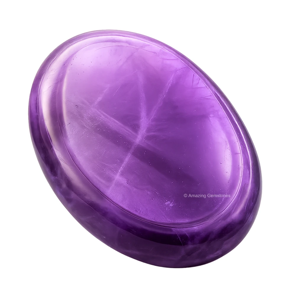 Amethyst Worry Stone