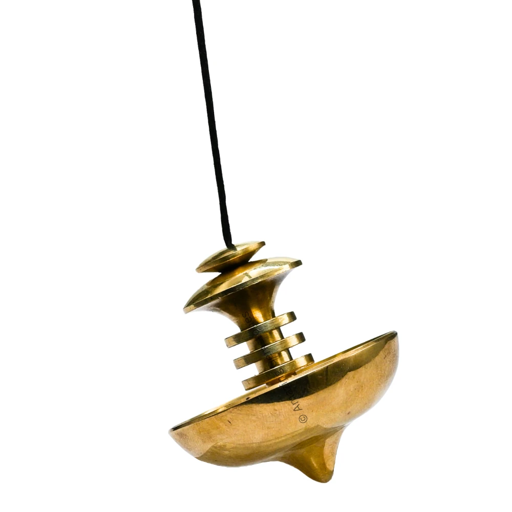 Metal Brass Pendulum - UFO large (MP113)