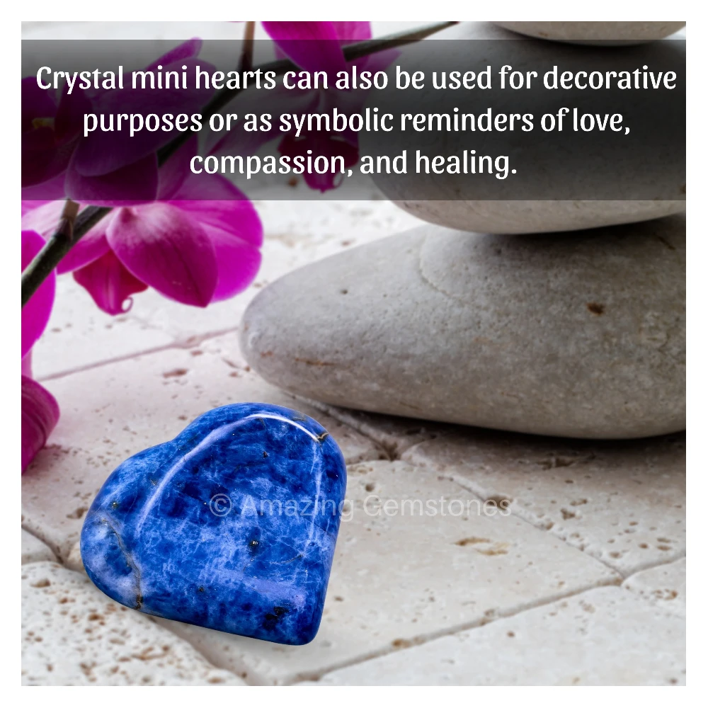 Sodalite Heart (Pack of 2)