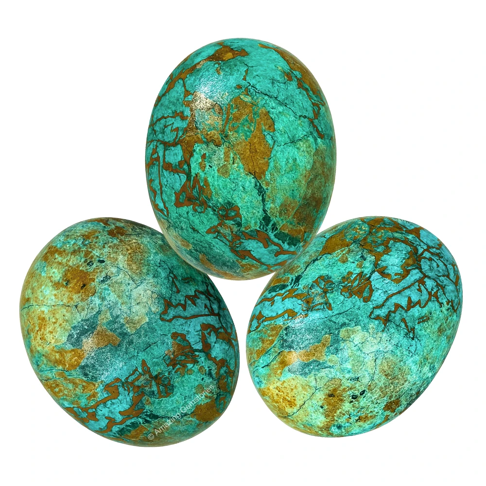Chrysocolla Palm Stone