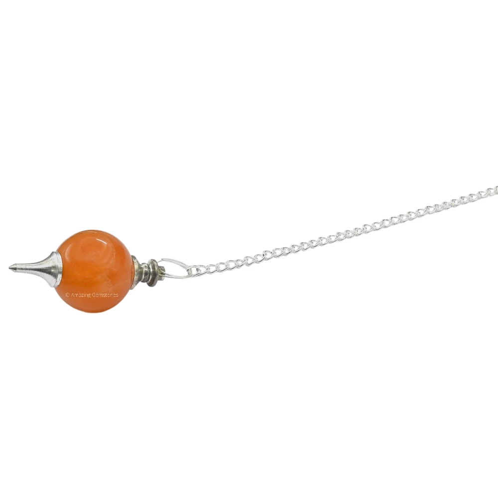 Red Aventurine Ball Pendulum