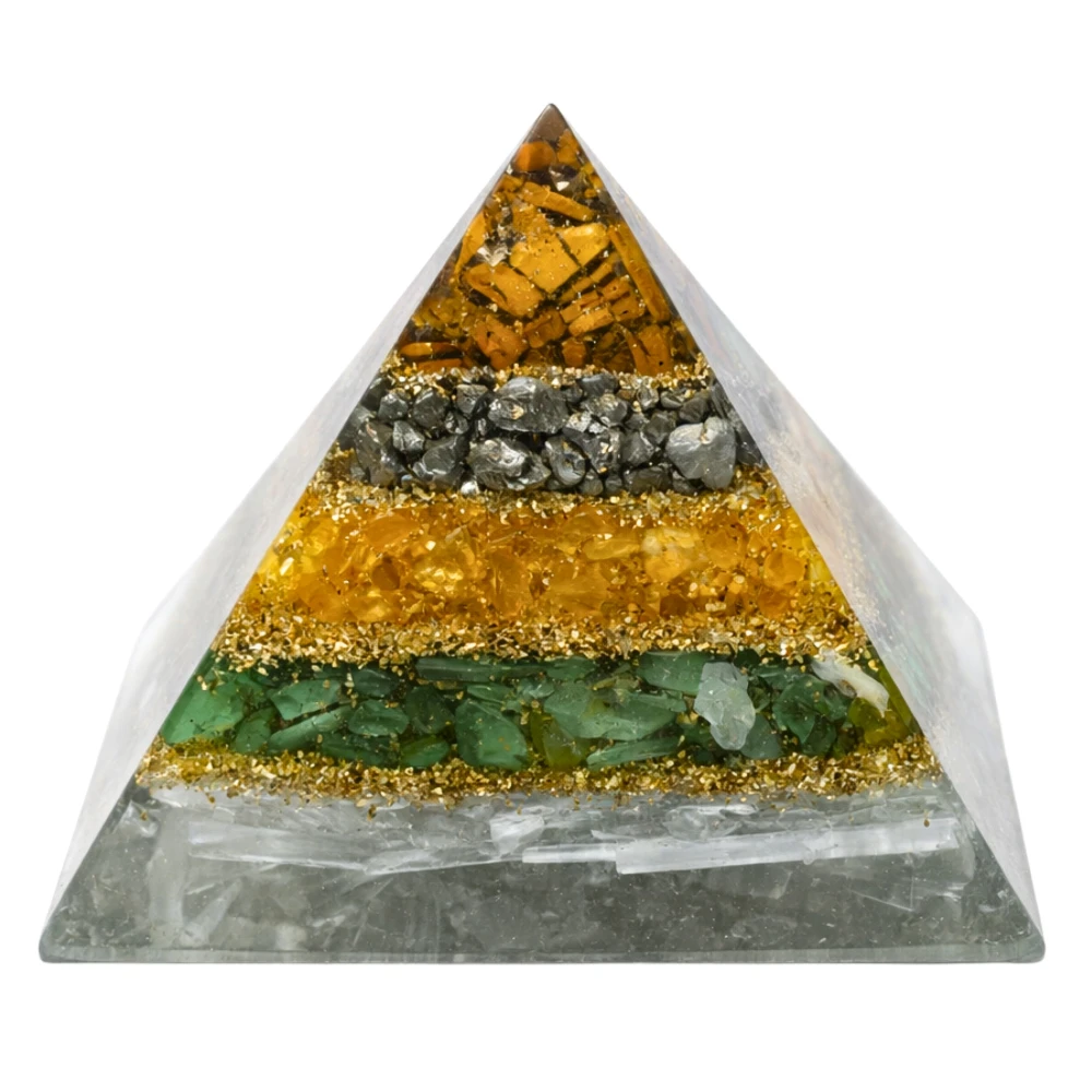 Dhanyog Orgone Pyramid to Attract Wealth and Financial Prosperity (Regular)