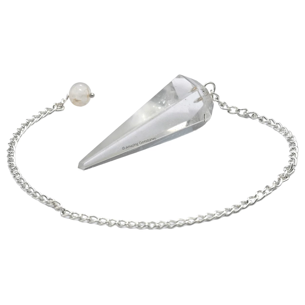 Clear Quartz Pendulum