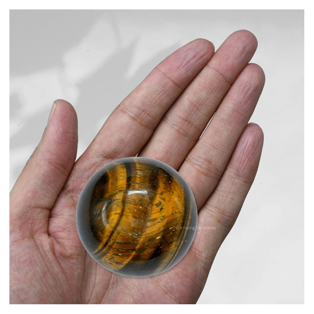 Tiger Eye Sphere (1.5 Inch)
