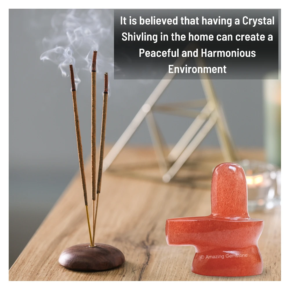 Strawberry Quartz Shivling
