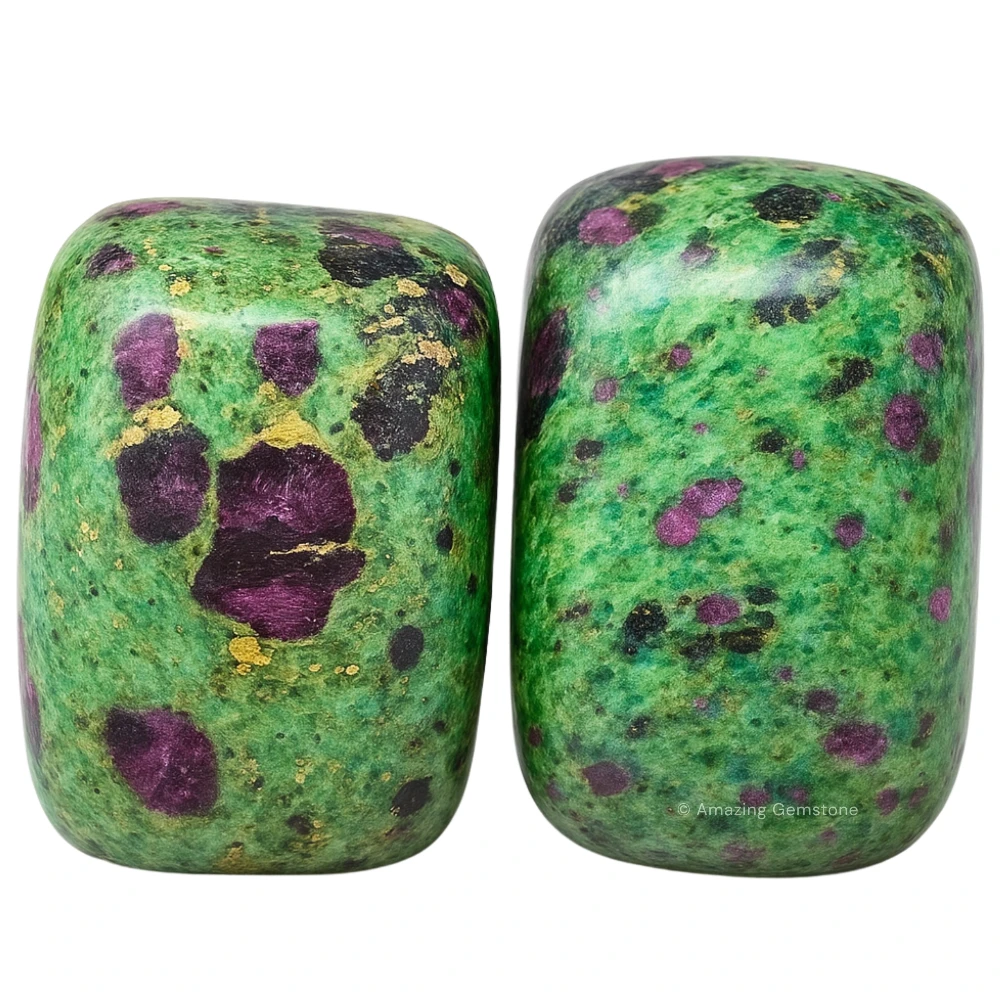 Tumbled Ruby Zoisite Crystals Stones (1 oz)