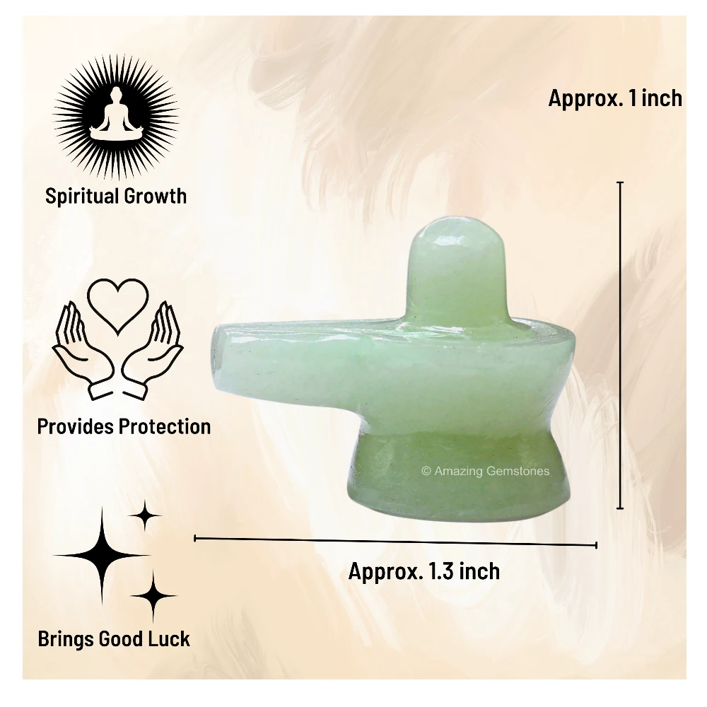 Light Green Aventurine Shivling