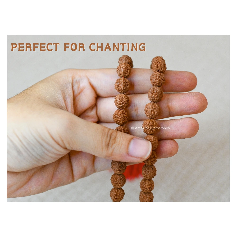 9mm Rudraksha Mala (Without Knot)