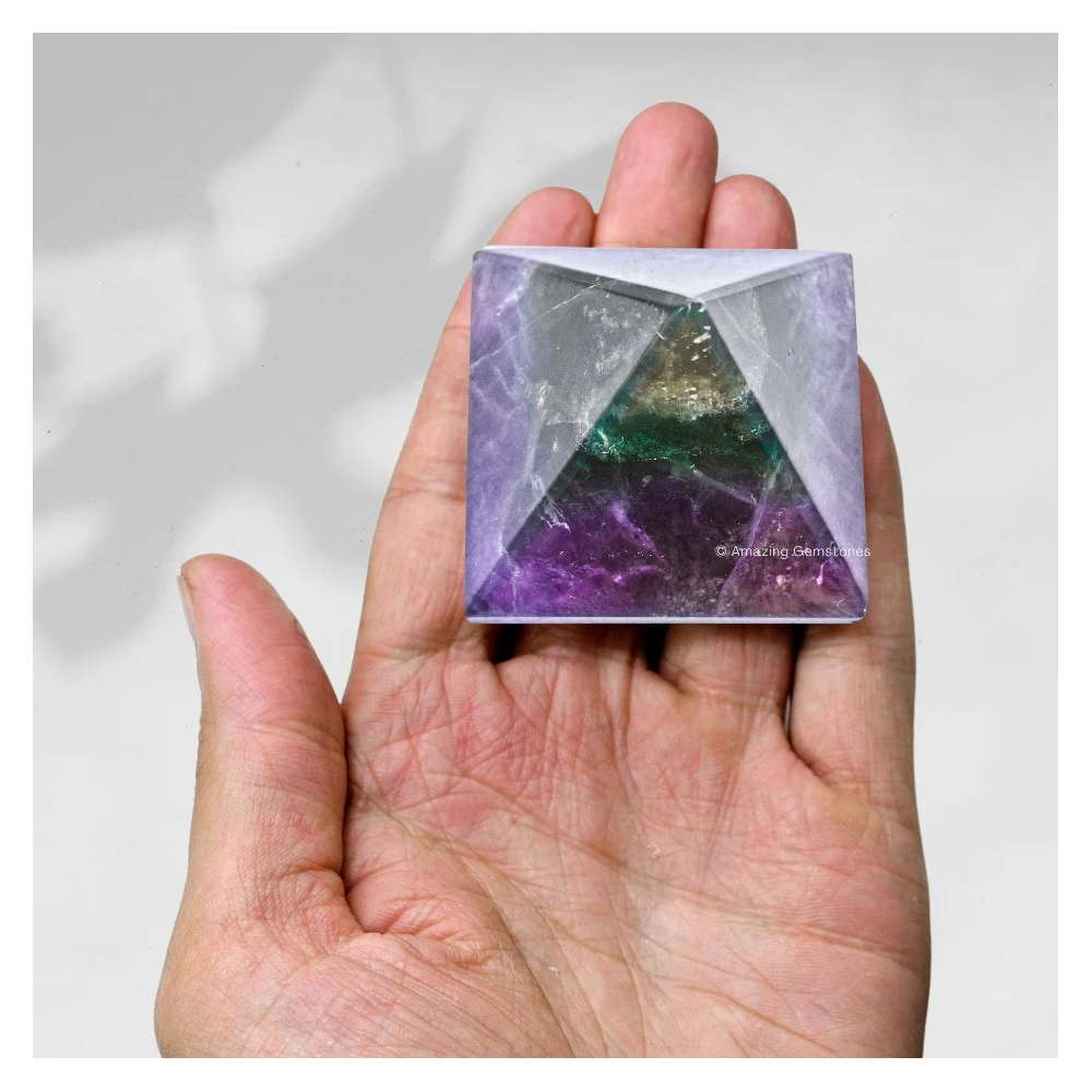 Fluorite Pyramid (2 Inch)