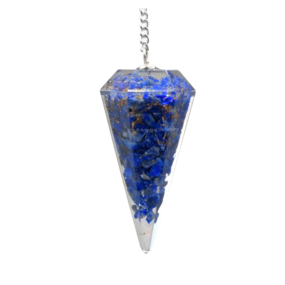 Lapis Lazuli Orgone Pendulum
